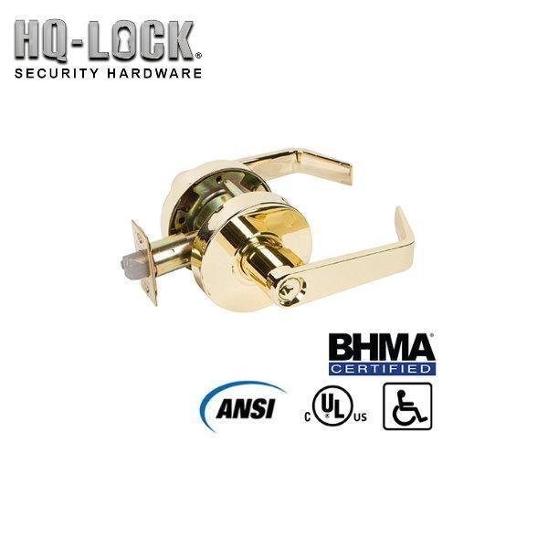 Hq Lock HQ LOCK 4591 LEVER LOCK ENTRY US3 SC4 (Gold) HQL-4591-US3-SC4